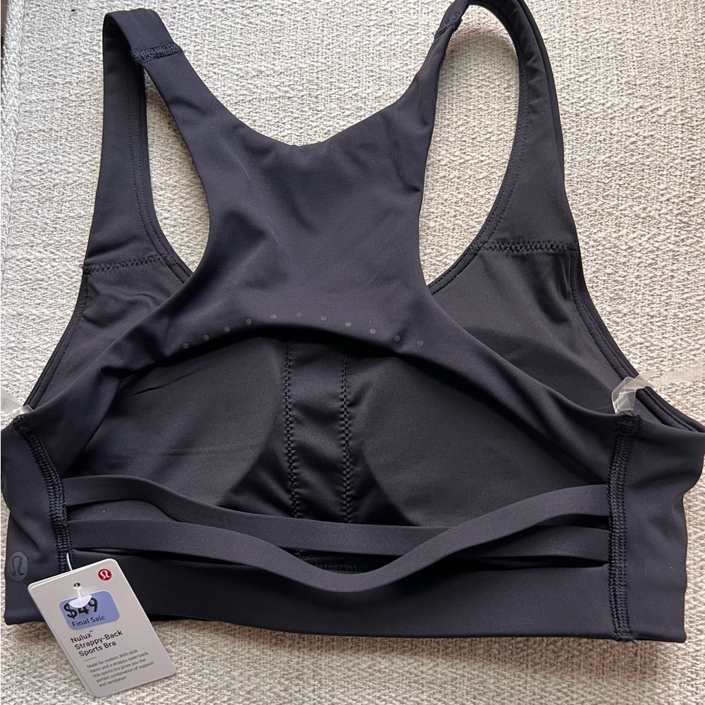 Lululemon Nulux Strappy-Back Sports Bra Size XXS - Picture 2 of 2